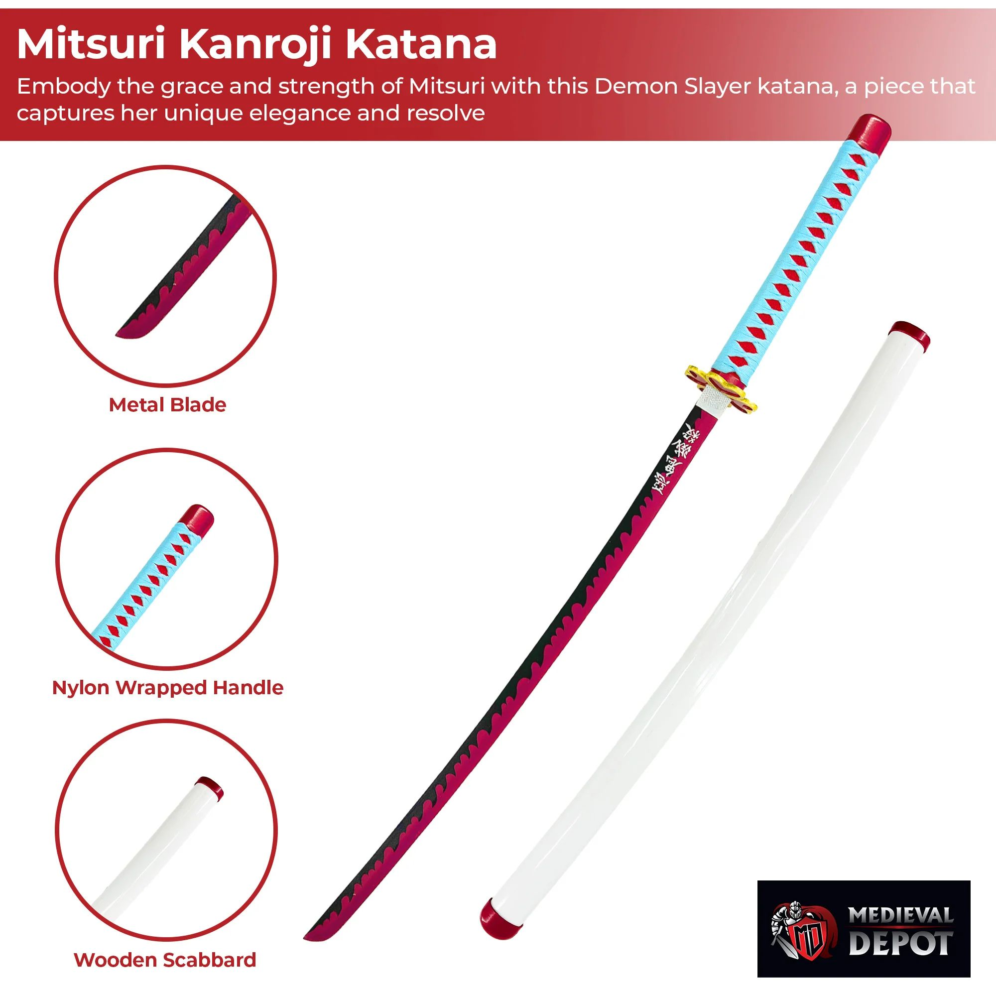 Mitsuri Kanroji Nichirin Demon Slayer Sword