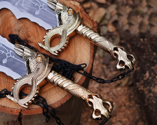 Kratos Blades of Chaos Metal Replica