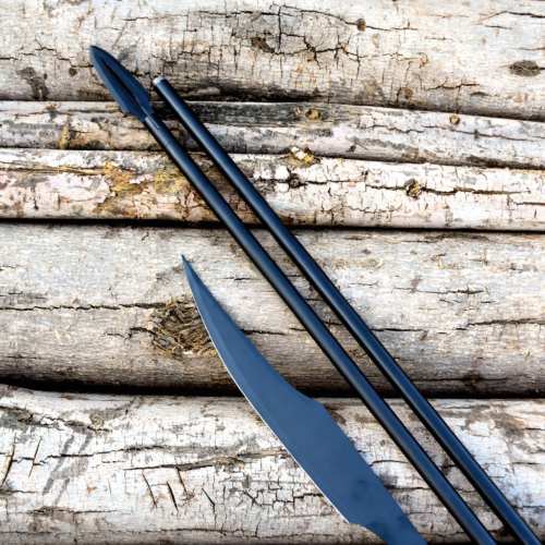 Set of Spartan King Leonidas Sword and Spear