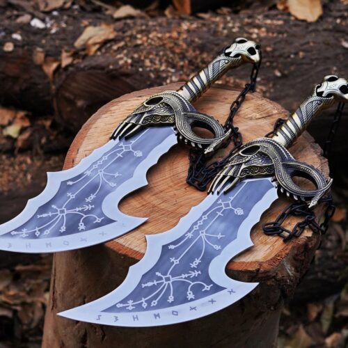 Kratos Blades of Chaos Metal Replica