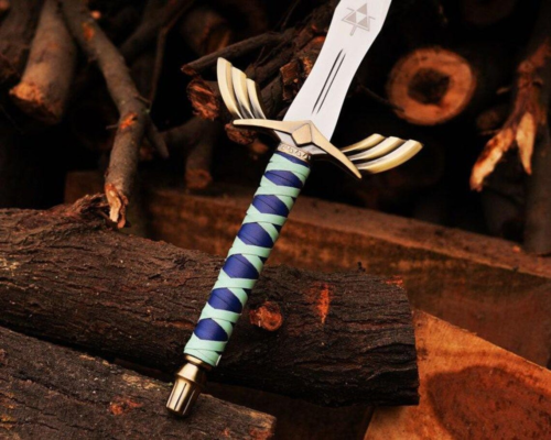 Pair of Link Master Shield and Ornate Prophecy Hero Sword