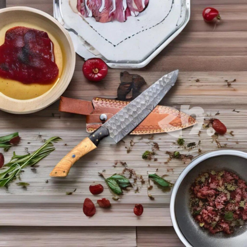 Damascus Steel Chef Knife