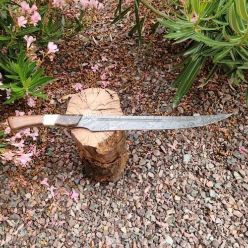 Damascus Short Sword
