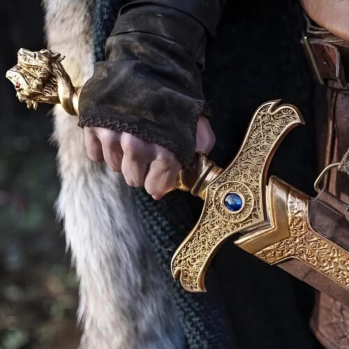 Merlin Style Steel Longsword