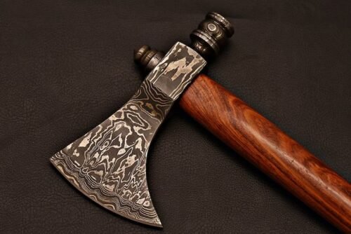 Damascus Steel Axe